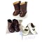 The Queen's Treasures 18 In Doll Shoes Collection, 2 Pairs Boots & 1 Dress Shoes